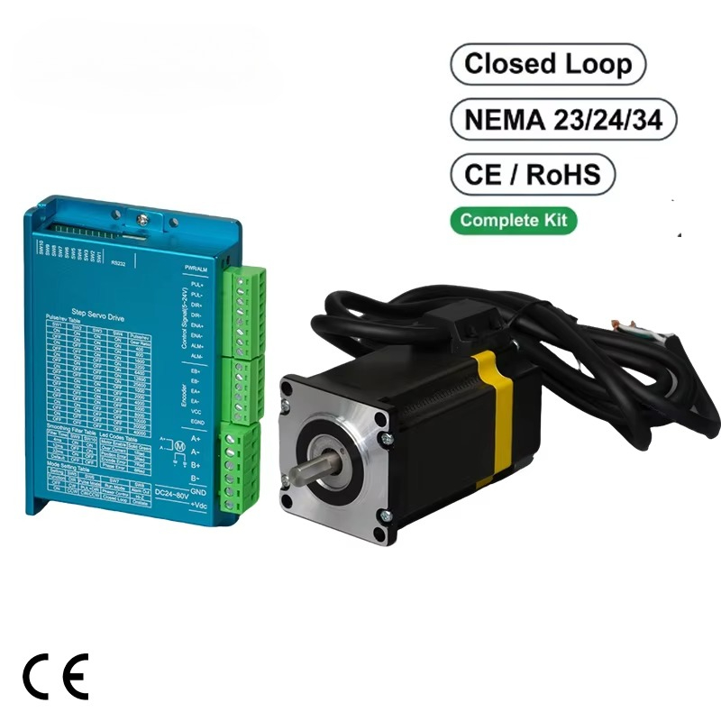 Nema 23 24 34 Geschlossener Sc – Nema 23 Closed Loop Stepper Motor Driver Kit Bewertung und Preis