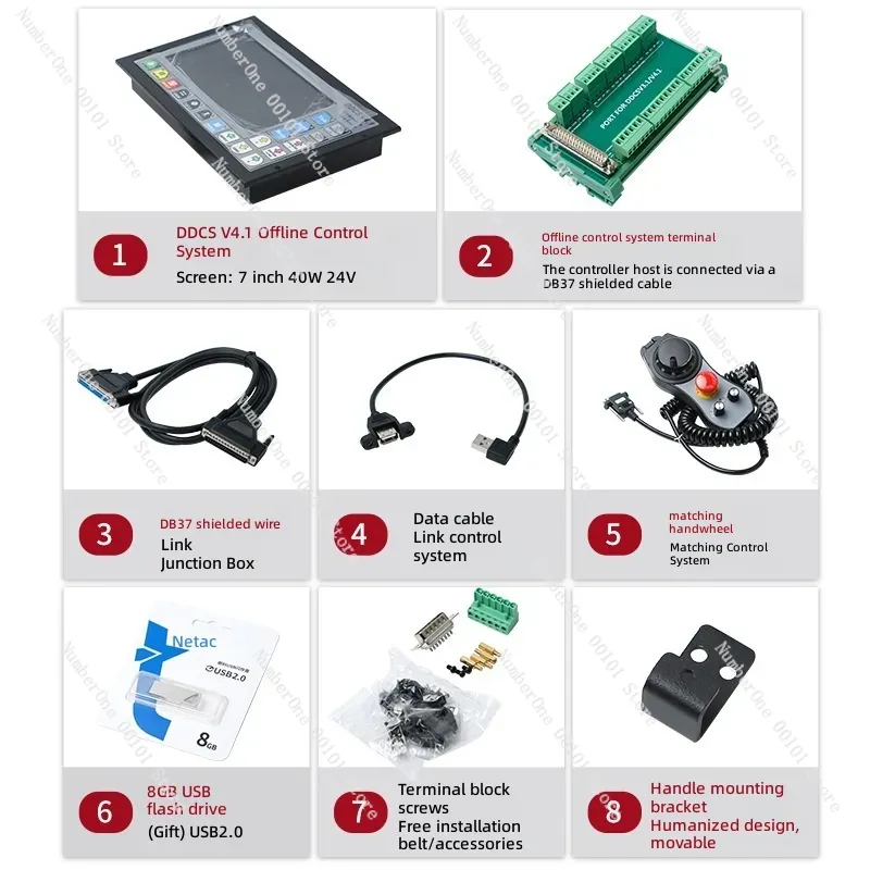 DDCS V4.1 V3.1 CNC-Steuerung 4 – Ddcs V4.1 4 Axis Cnc Offline Controller Bewertung und Preis