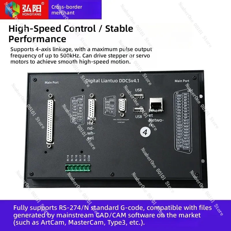 DDCS V4.1 V3.1 CNC-Steuerung 4 – Ddcs V4.1 4 Axis Cnc Offline Controller Bewertung und Preis